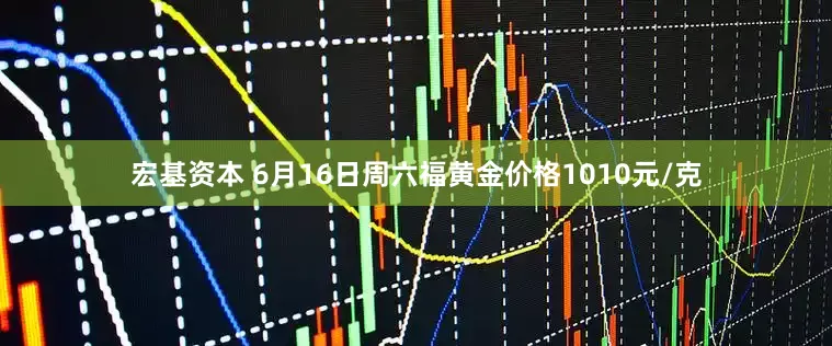 宏基资本 6月16日周六福黄金价格1010元/克